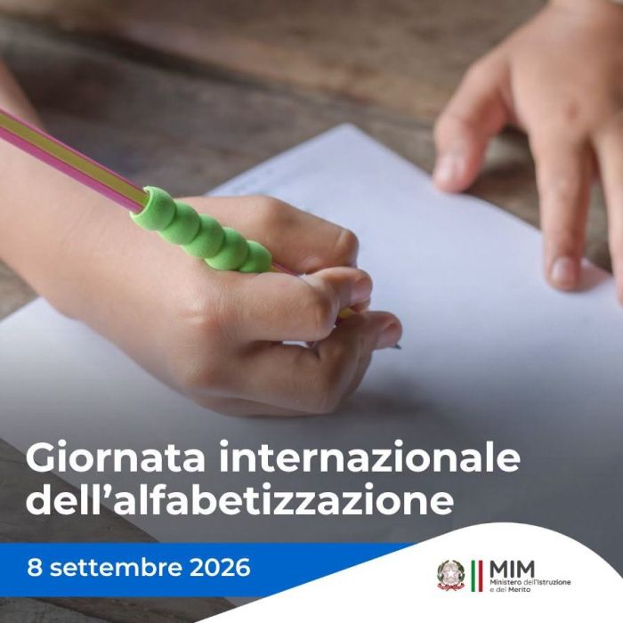 Giornata internazionale dell’alfabetizzazione – 8 settembre 2026!